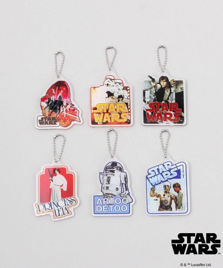 WEB限定 アクリルキーホルダー 6Pセット ＜STAR WARS スター・ウォーズ