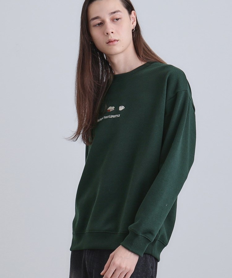 スリーアイテム刺繍スウェット（スウェット・トレーナー） | tk.TAKEO