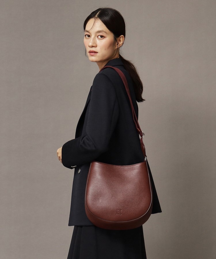 クオーレ】レザーショルダーバッグ S 2WAY 本革（商品番号：P25-35440