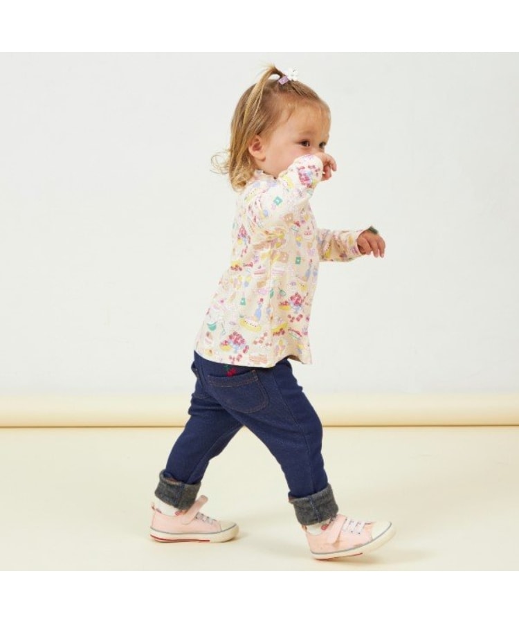 KP(ケーピー)デニムニット裏シャギーパンツ(80～90)（その他） | KP