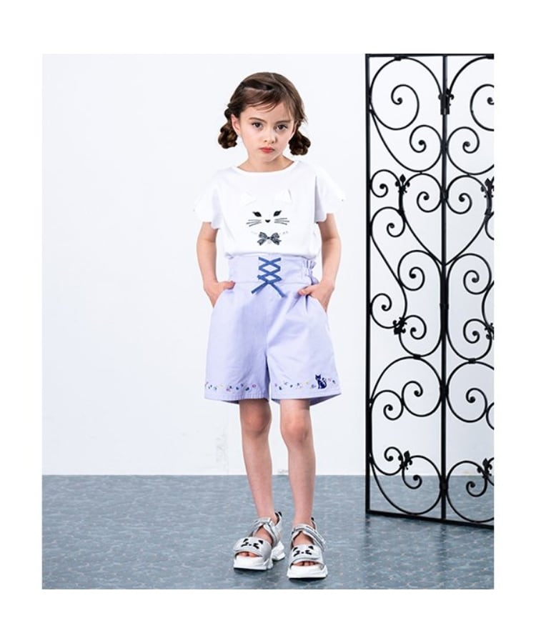 ネコフェイスTシャツ（Tシャツ） | ANNA SUI mini（アナ スイ・ミニ