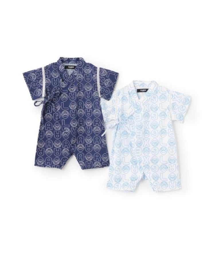 ファニーゴリラ総柄甚平オール（その他） | XLARGE KIDS（エクストラ