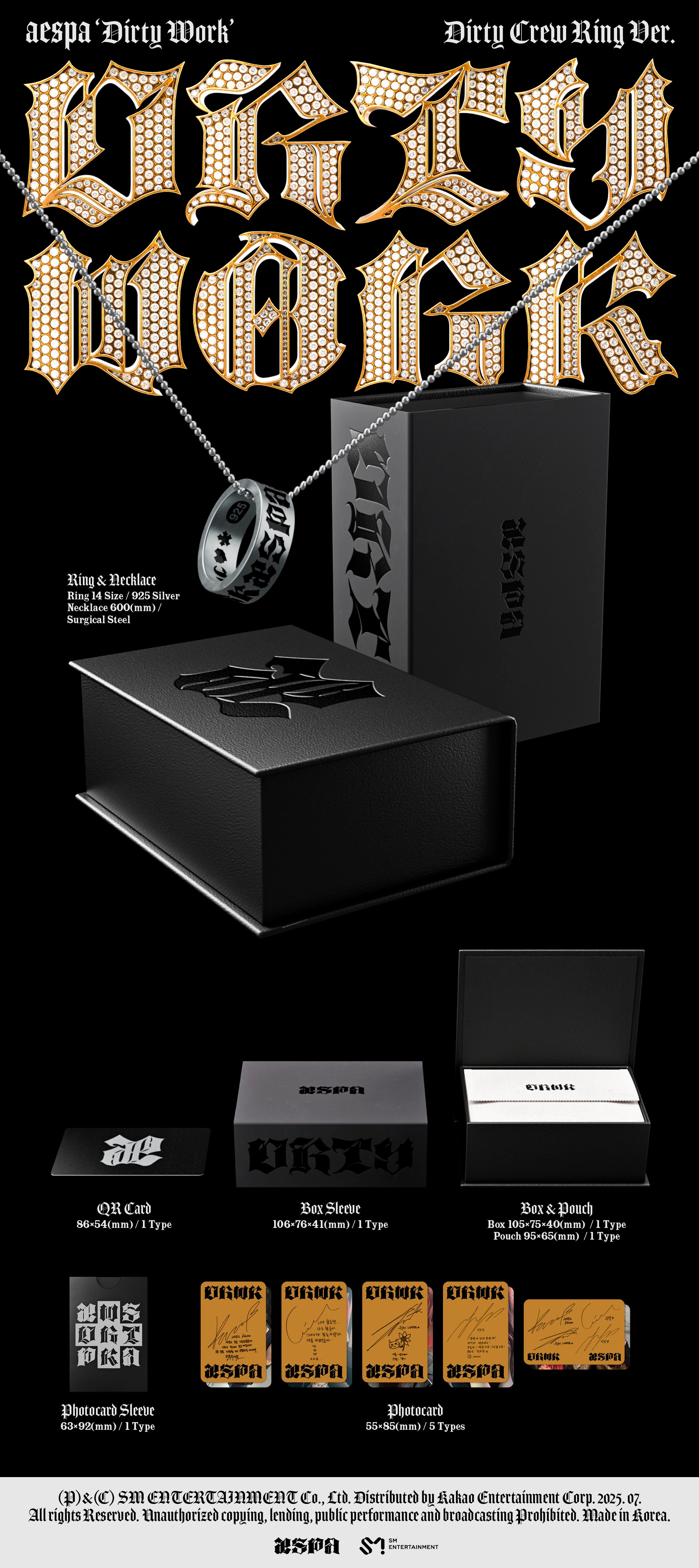 Dirty Work (Dirty Crew Ring Ver.) – ワーナーミュージック・ストア