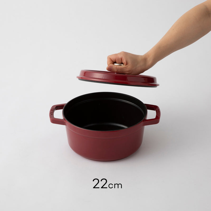STAUB(ストウブ） ピコ・ココット ラウンド グレー |キッチン用品通販