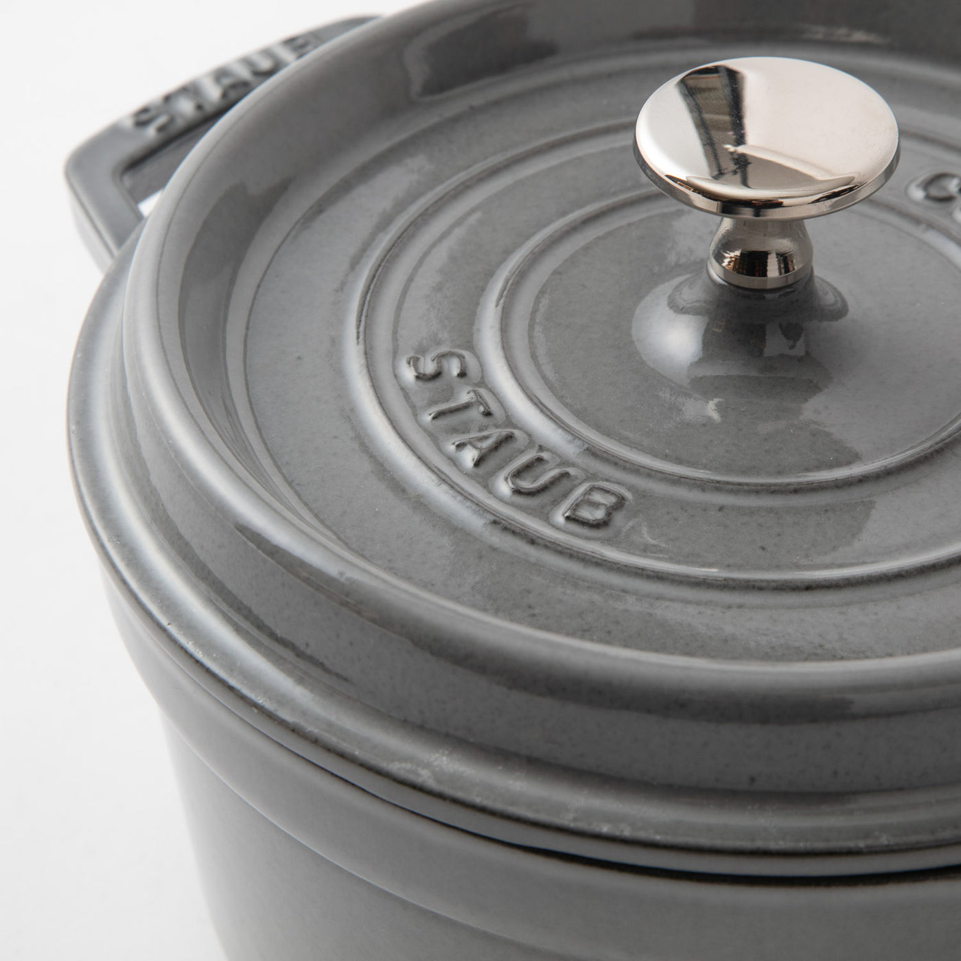STAUB(ストウブ） ピコ・ココット ラウンド グレー |キッチン用品通販