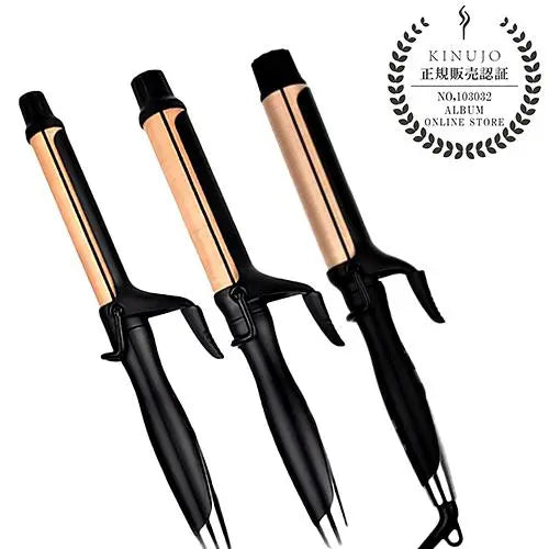 正規販売店】 KINUJO 絹女-キヌージョ- カールアイロン ｜ALBUM