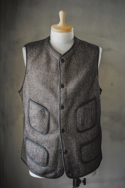 ANATOMICA SAPPORO ONLINE STORE / BEACH CLOTH VEST / WOOL COTTON