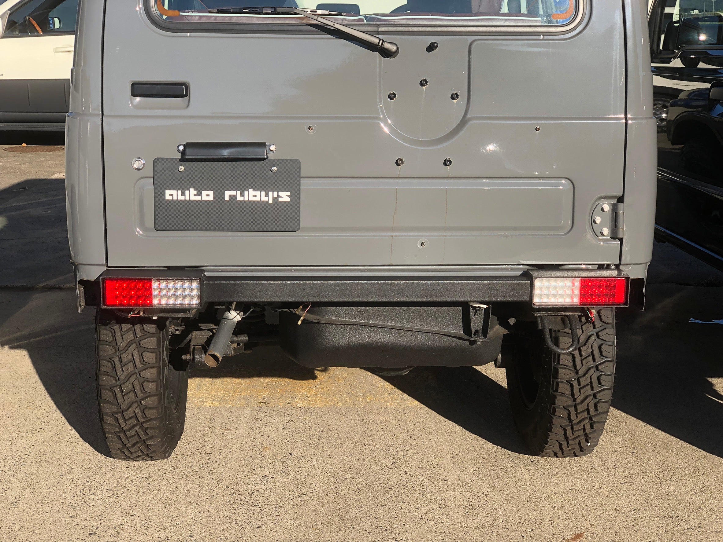 JA11 JA22 JA12 SJ30 JA71 用】 ストレート角パイプ リアバンパー LED