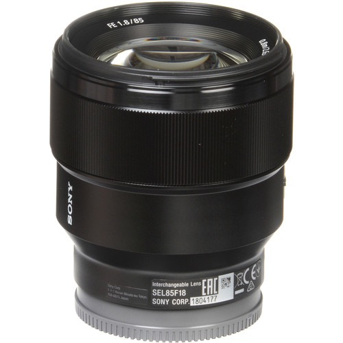 Sony FE 85mm f/1.8 Lens by Sony at B&C Camera