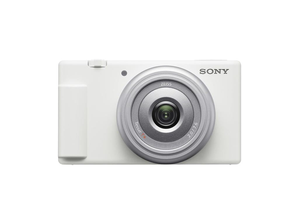 Sony ZV-1F Vlog Camera For Content Creators and Vloggers (White