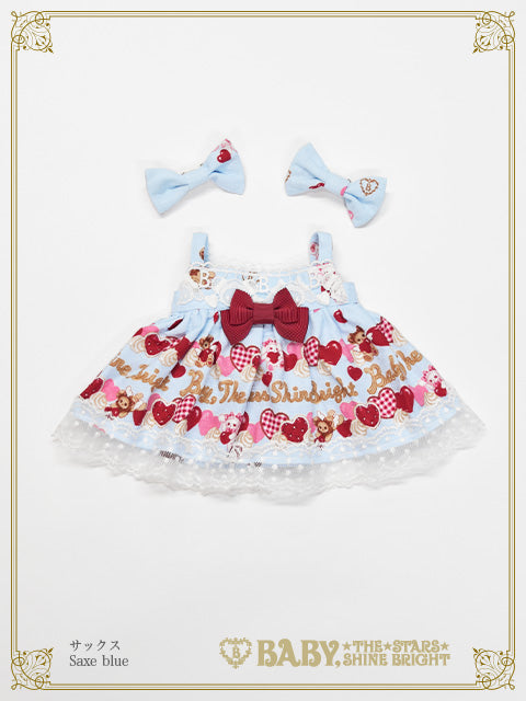 くみゃちゃんのSweet Baby Love Heart柄くみゃちゃんジャンパー