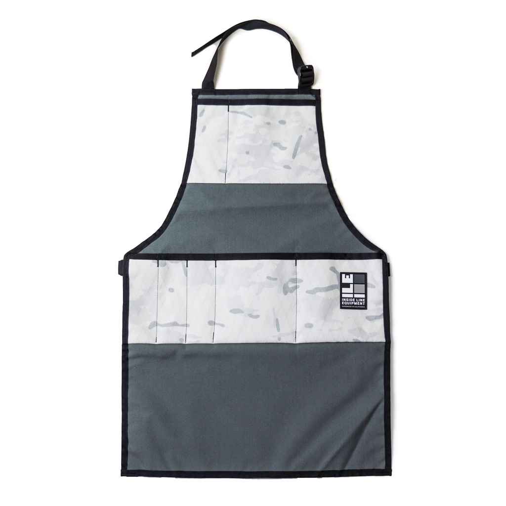 ILE* work apron (cordura grey/x-pac alpine) - BLUE LUG ONLINE STORE