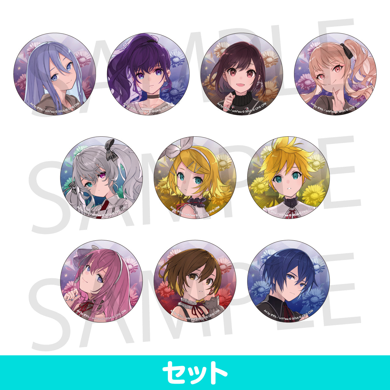 漣ジュン あんスタ×プロセカ コラボ コネクトライブ ホログラム缶