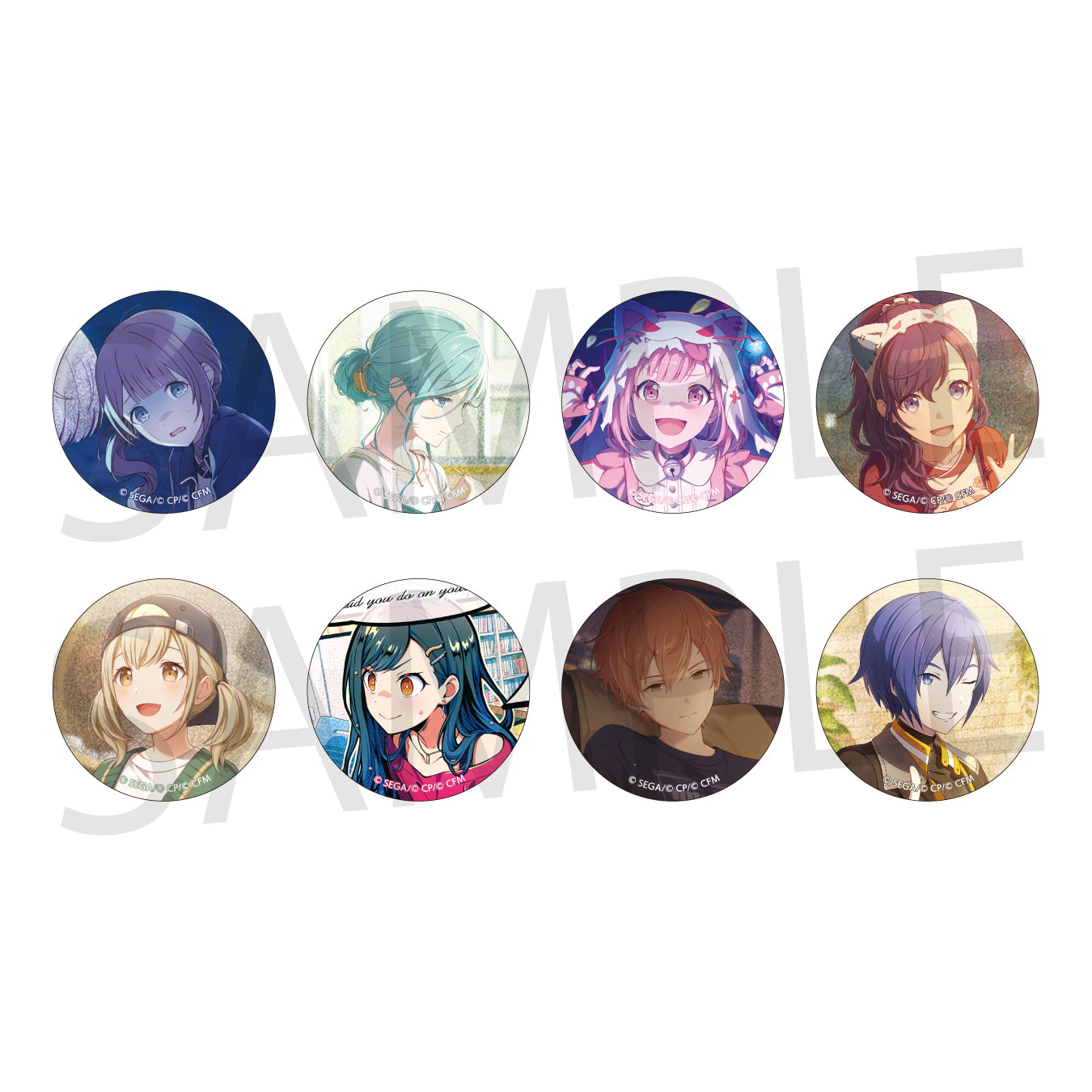 あんスタ 天城燐音 イベコレ 缶バッジ バナコレ 前髪クリップ 特典