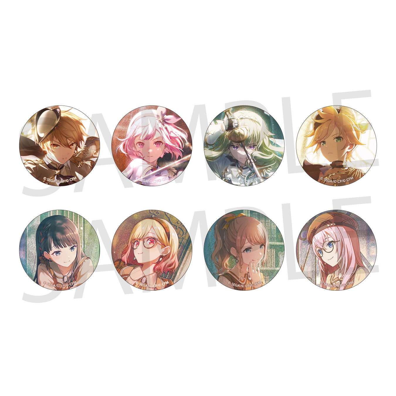 プロセカ 初音ミク ワンダショ 缶バッジ ザッカマート 痛バッグ