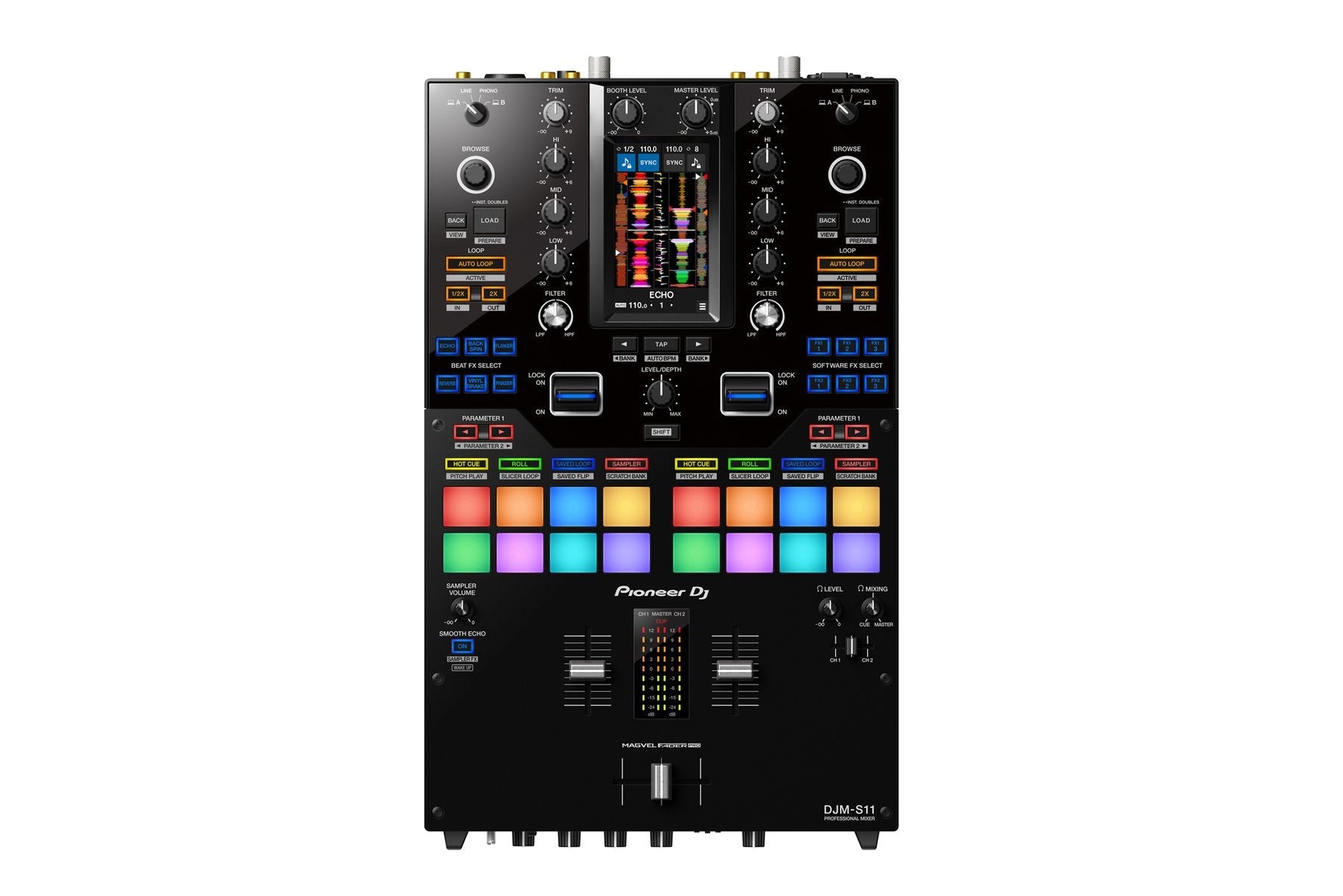 Pioneer DJM-S11 DJ Mixer + Free Chroma Caps – DJ TechTools