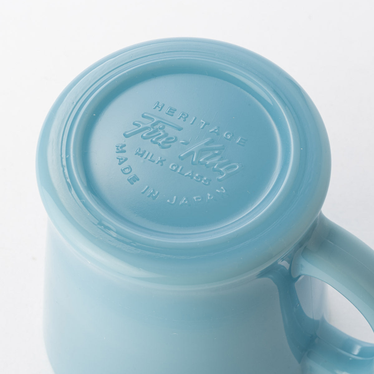 Fire-King Dハンドルマグ ターコイズブルー – Fire-King Japan ONLINE