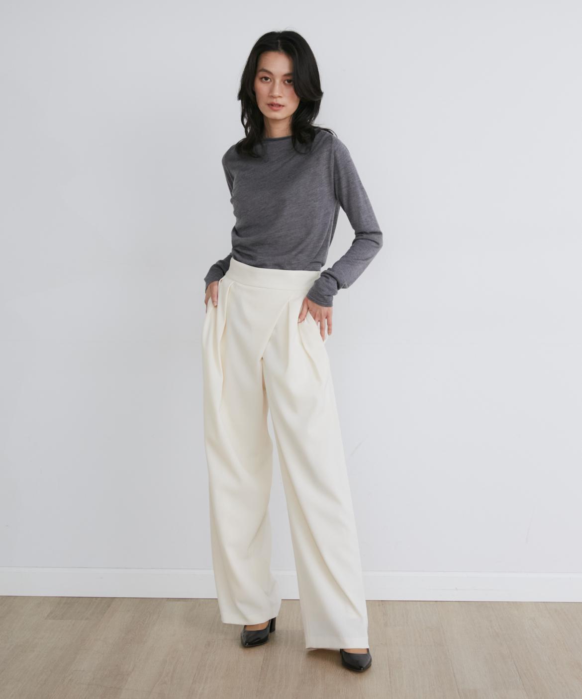 ラップパンツ《la veille by SUPERIOR CLOSET》｜INED（イネド