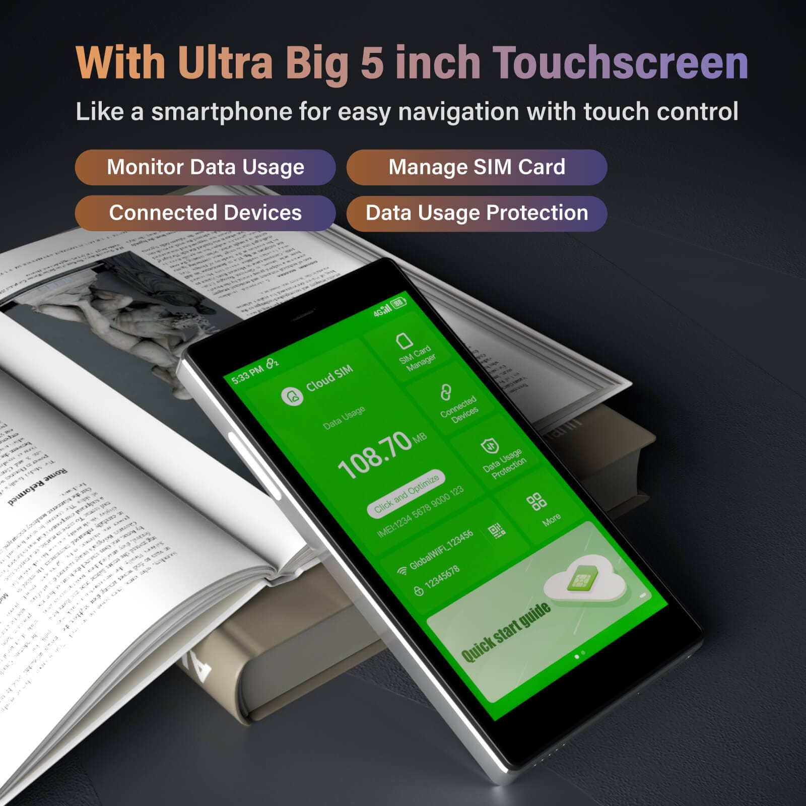 G4 Pro | Global 4G Mobile WiFi, 5