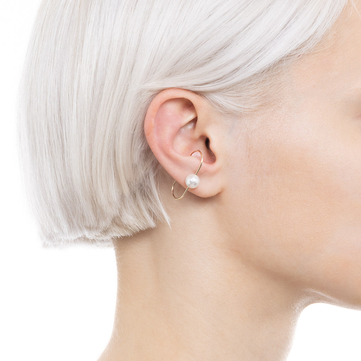 MIRÓ アコヤパール イヤーカフ Mサイズ