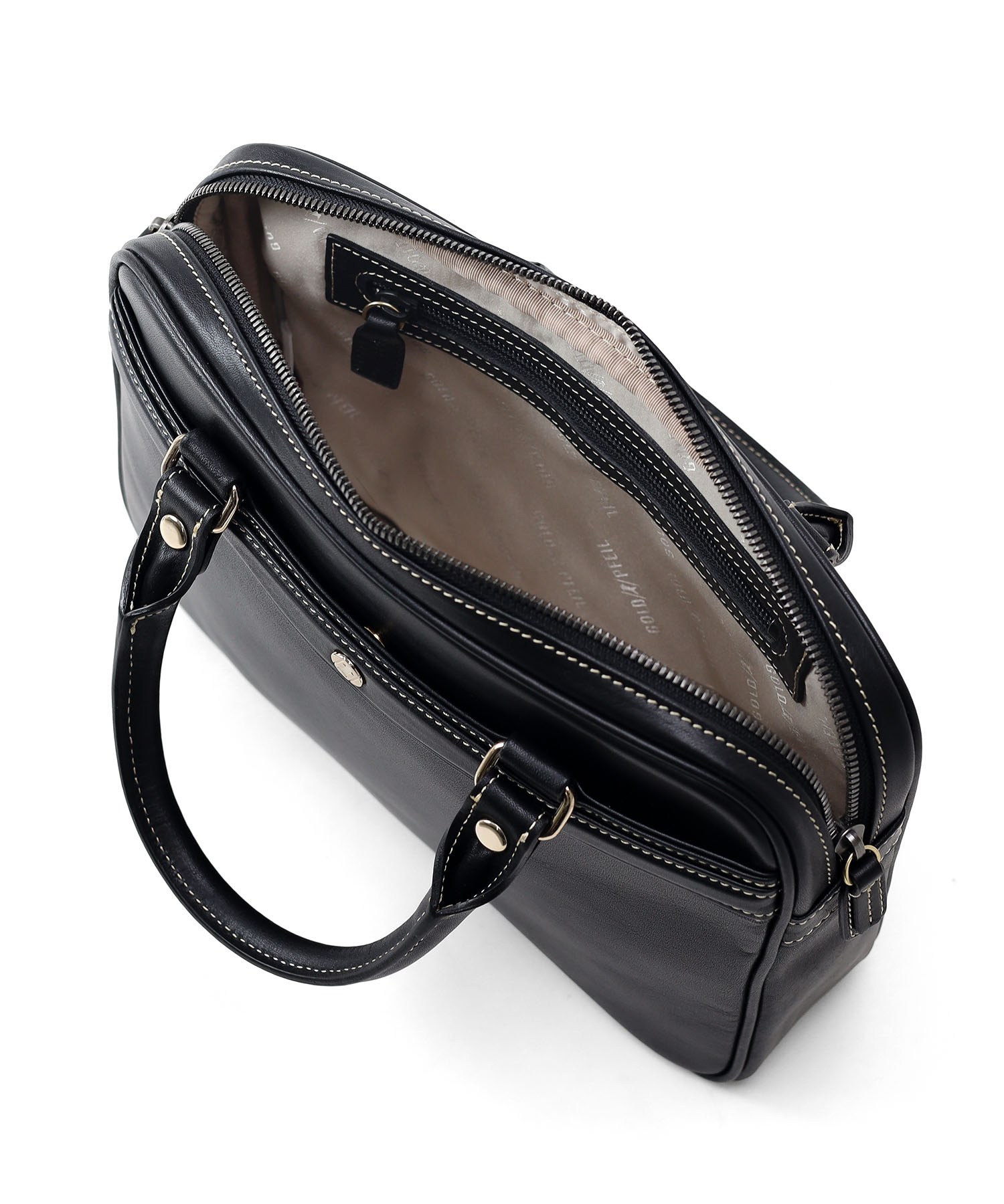 GOLD PEFEIL / ゴールドファイル オックスフォード レザーコンパクト