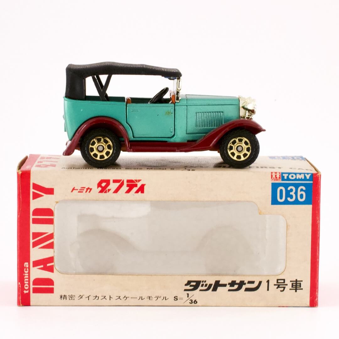 ミニカー トミカ ダンディ ダットサン 1号車 DATSUN FIRST CAR 1/36