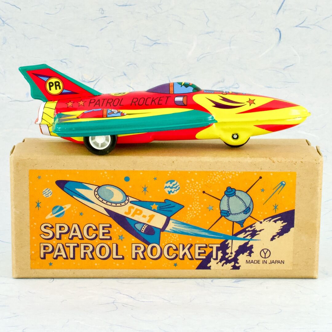 ブリキ 三幸製作所 ロケット SPACE PATROL ROCKET - いずみ洋行の