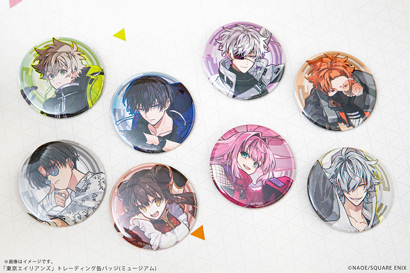 東京エイリアンズ」トレーディング缶バッジ(ミュージアム