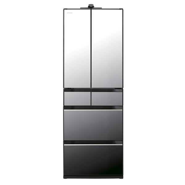 冷蔵庫（540L）R-HXCC54X X(クリスタルミラー): キッチン家電/日立の