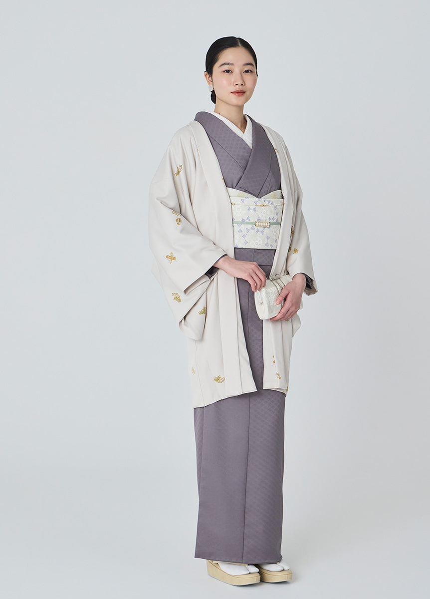 やまと可憐 色無地 源氏鼠（ご予約受注品） | カジュアル着物 | やまと