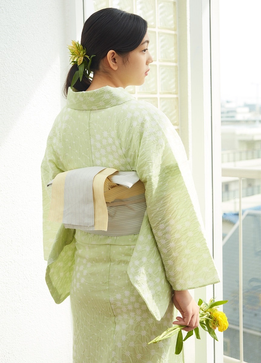 麻絹半幅帯 朝陽 | 帯 | やまとオンラインストア