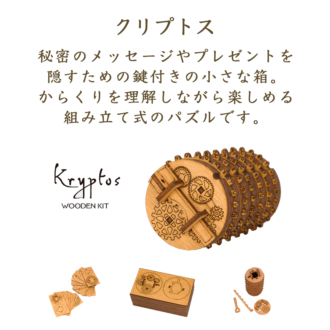 Cluebox クルーボックス】送料無料｜木製立体パズル｜謎解きパズル