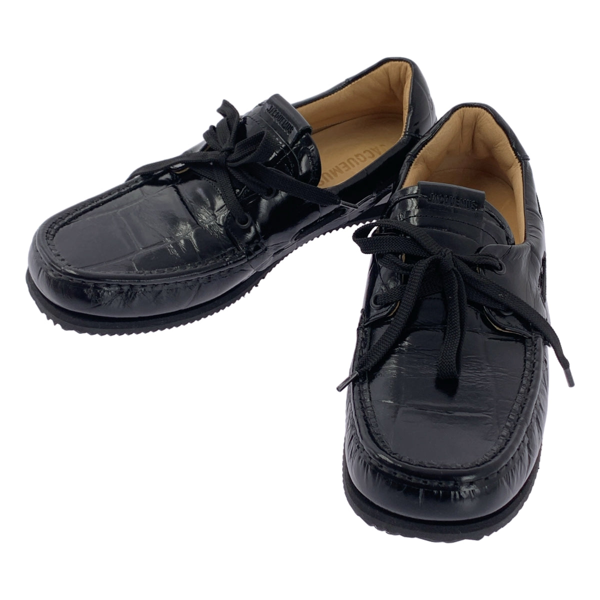新品】 JACQUEMUS / ジャックムス | Les Batto Loafers 型押し レース