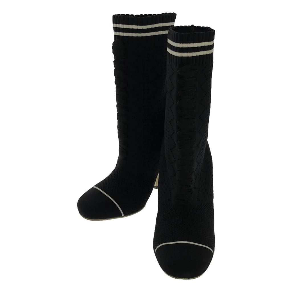 美品】 FENDI / フェンディ | ロココ ヒール ソックスブーツ | 35