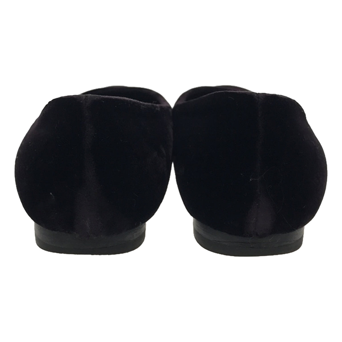 JIL SANDER / ジルサンダー | ベルベットフラットシューズ | 35 1/2