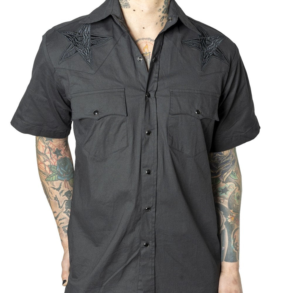 kreepsville 666 Hellbilly western shirt