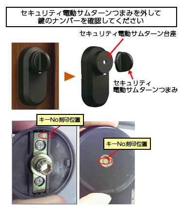 セキュリティサムターンツマミ（玄関ドア全般）[QDEP904] - LIXIL