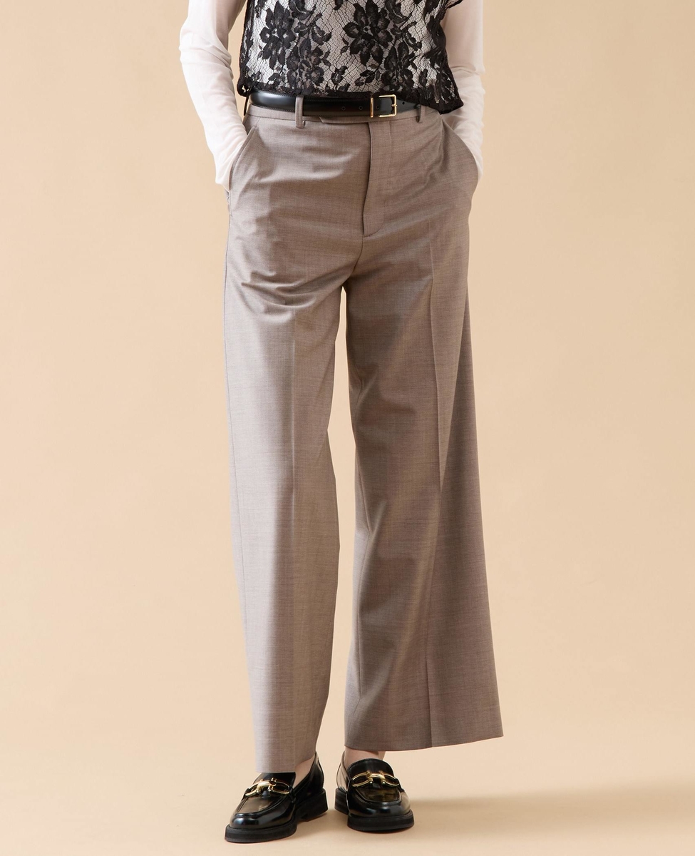 ESSENTIAL ワイドパンツ（セットアップ可）｜martinique