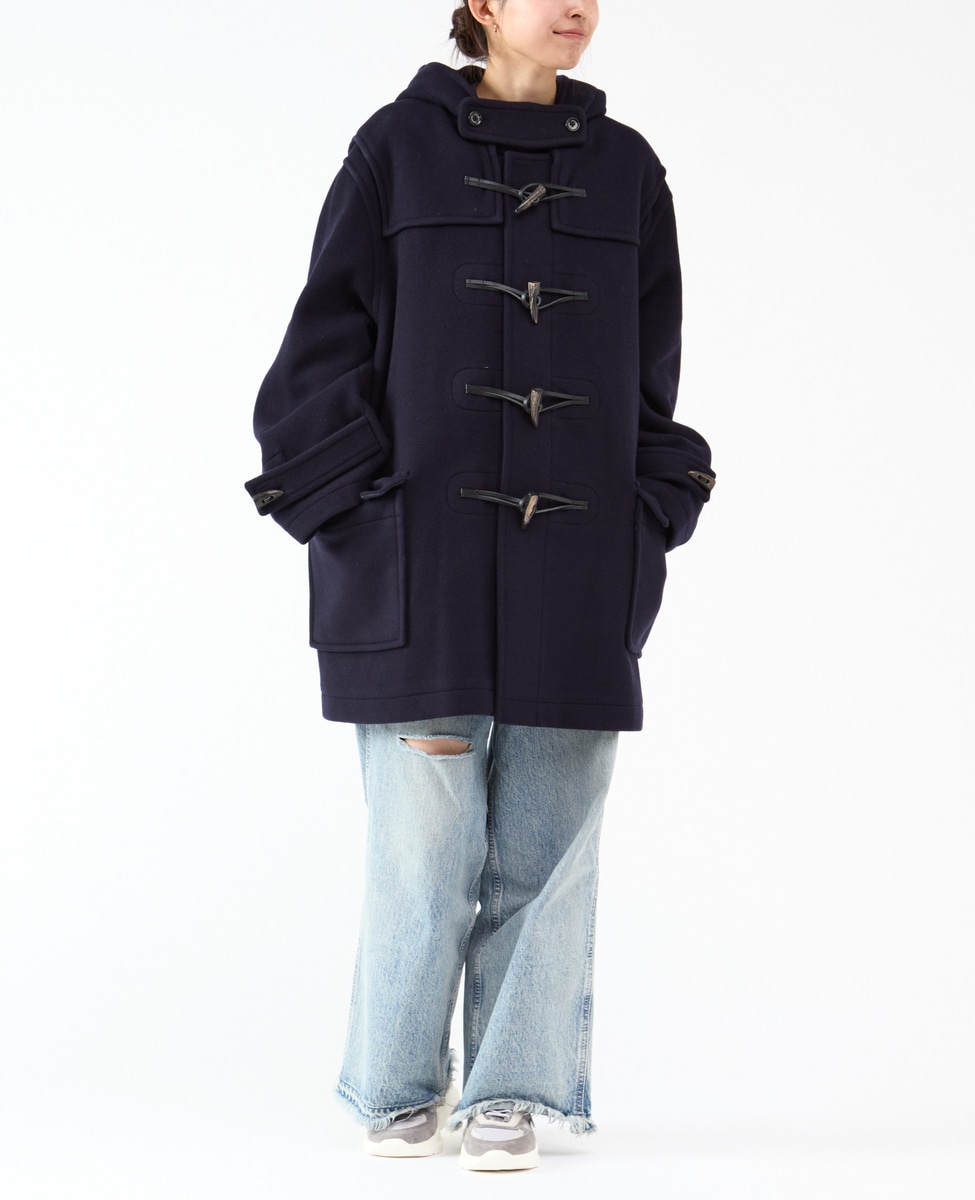 MONTGOMERY/モンゴメリー】Alton Pile Melton Duffle Coat Short