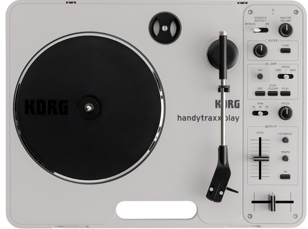 KORGがオールインワンタイプの新世代ポータブル・レコードプレーヤー