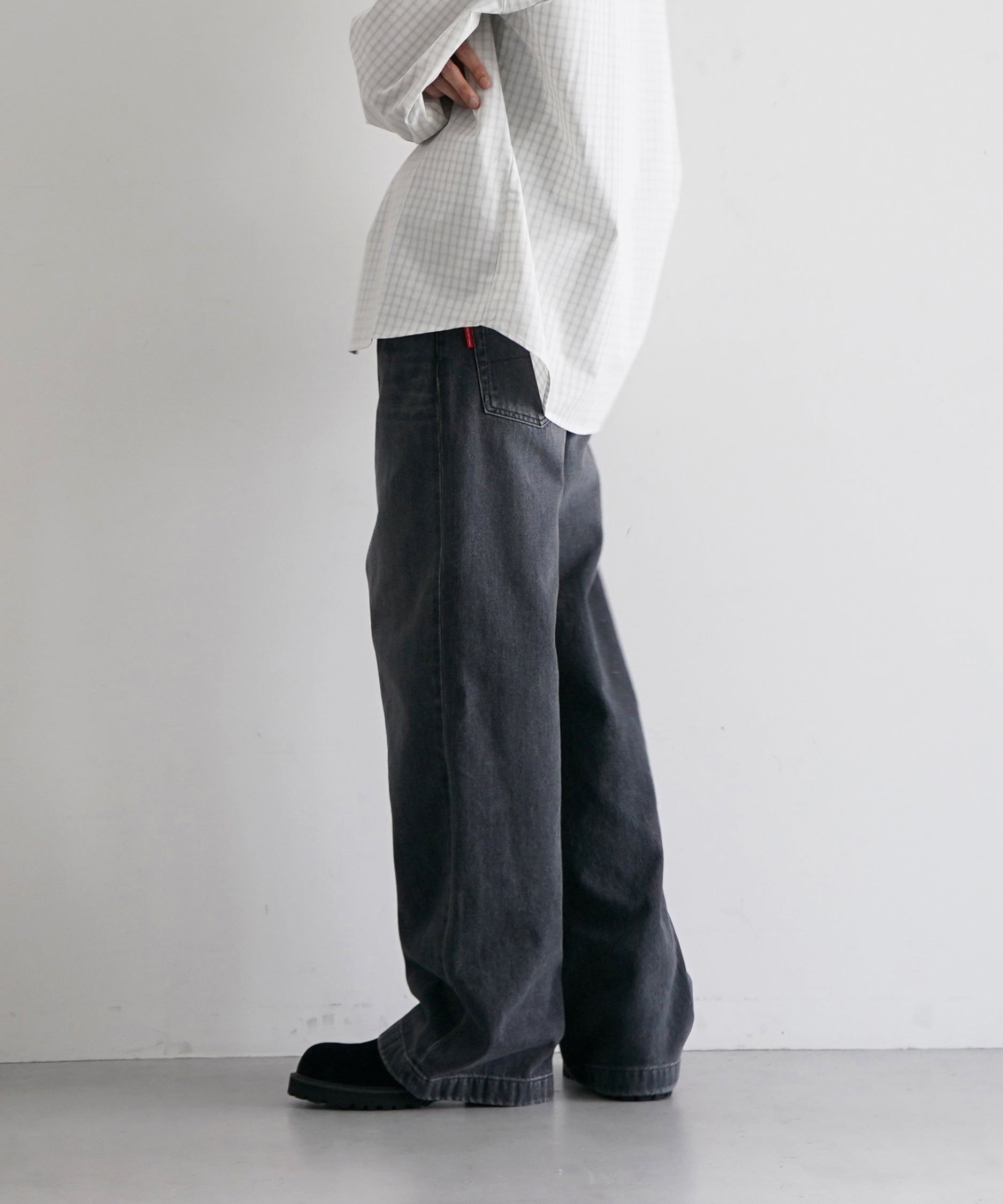 exclusive】NEONSIGN【ネオンサイン】loose denim pants v1.2 