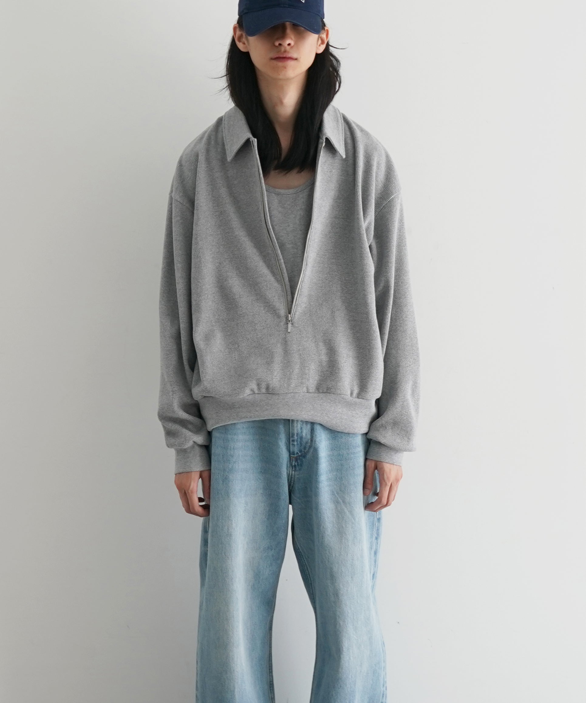 REVERBERATE【リバーバレイト】Half zip thermal 