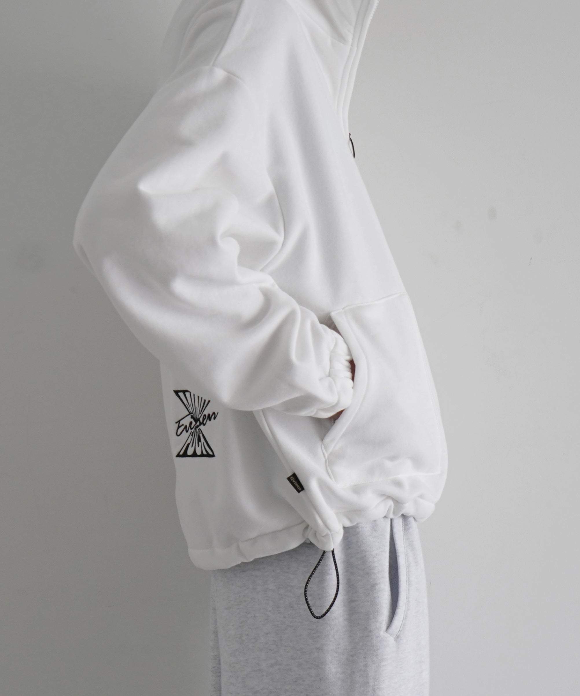 Evisen Skateboardsゑ【エビセンスケートボード】Mind land half zip