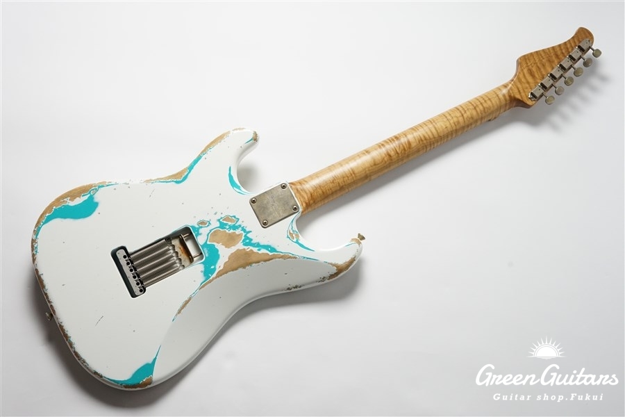 Xotic XSC-2 - Olympic White over Seafoam Green / Heavy Aged