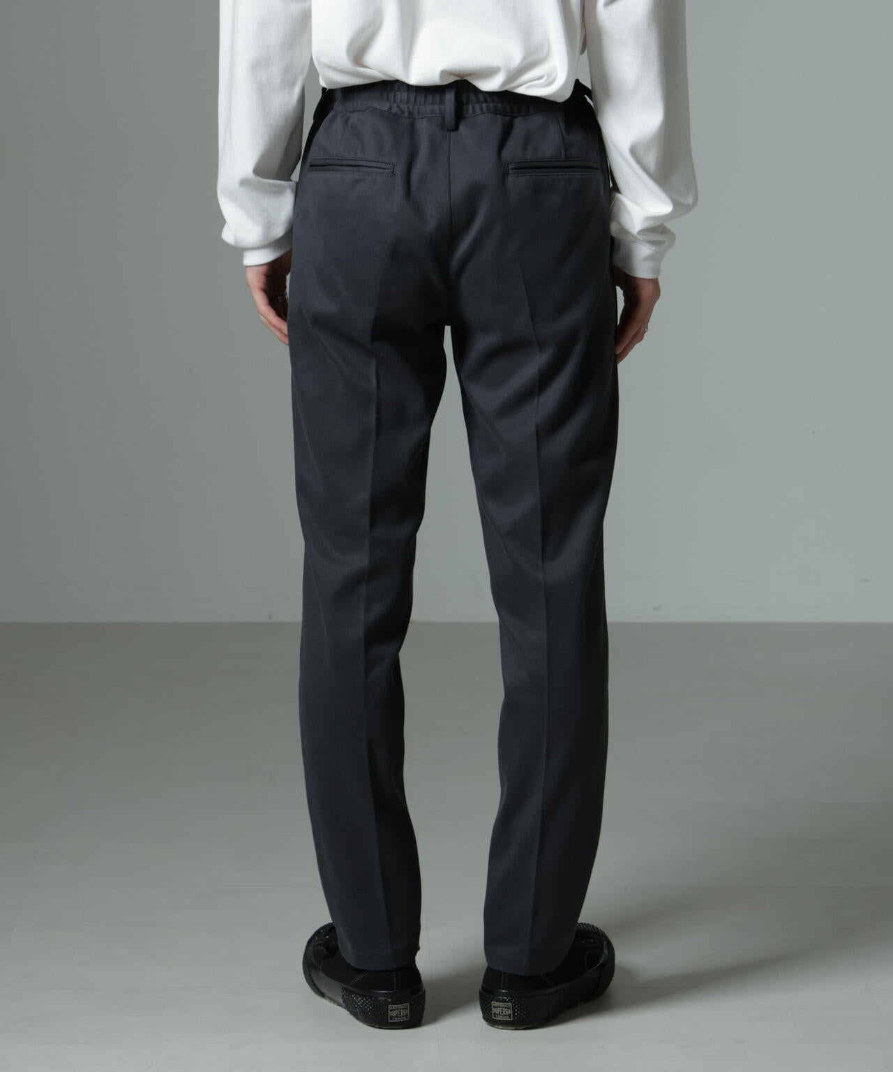 MC」coveross(R) TECH WARM 裏起毛 ツイル イージー スラックス