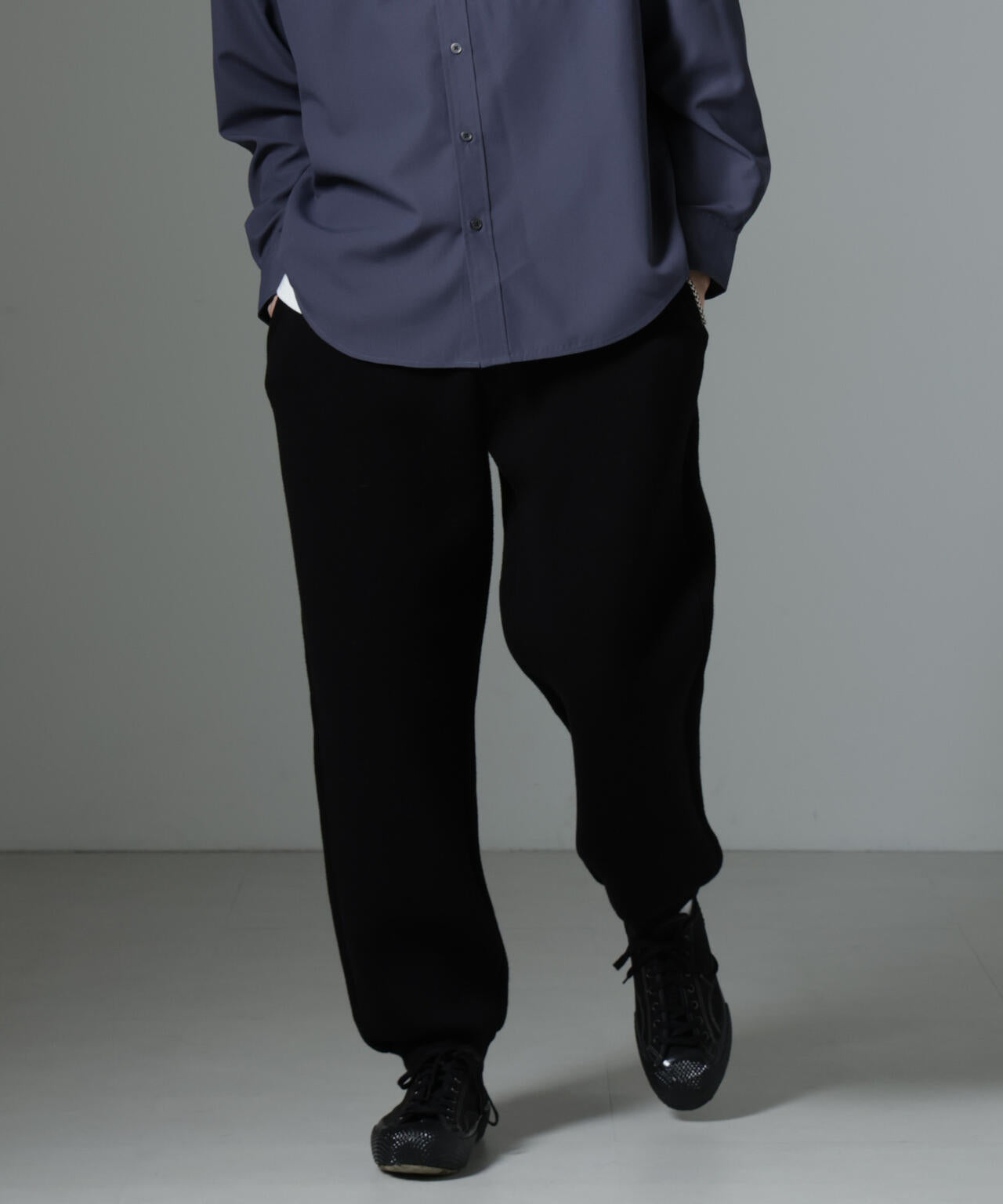 ダブルニット コジー トレーナーパンツ