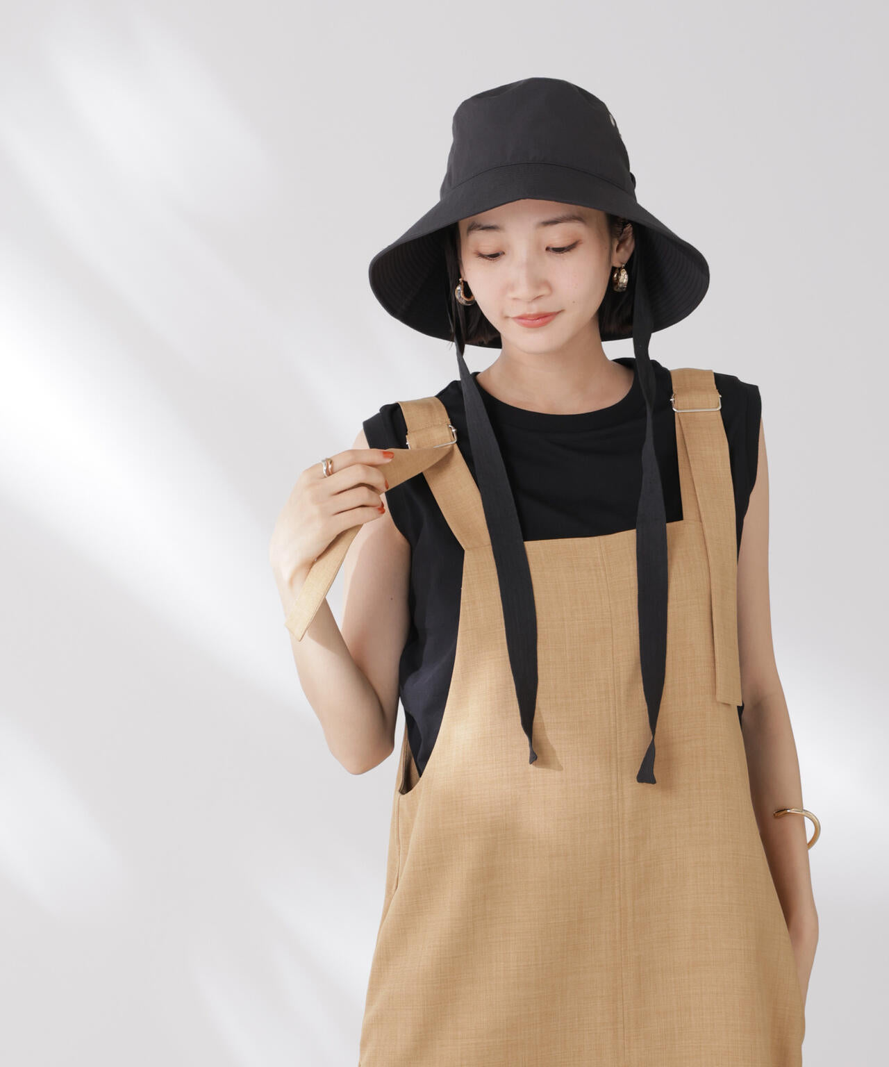 吸水速乾 抗菌 防臭ノースリーブ トップス