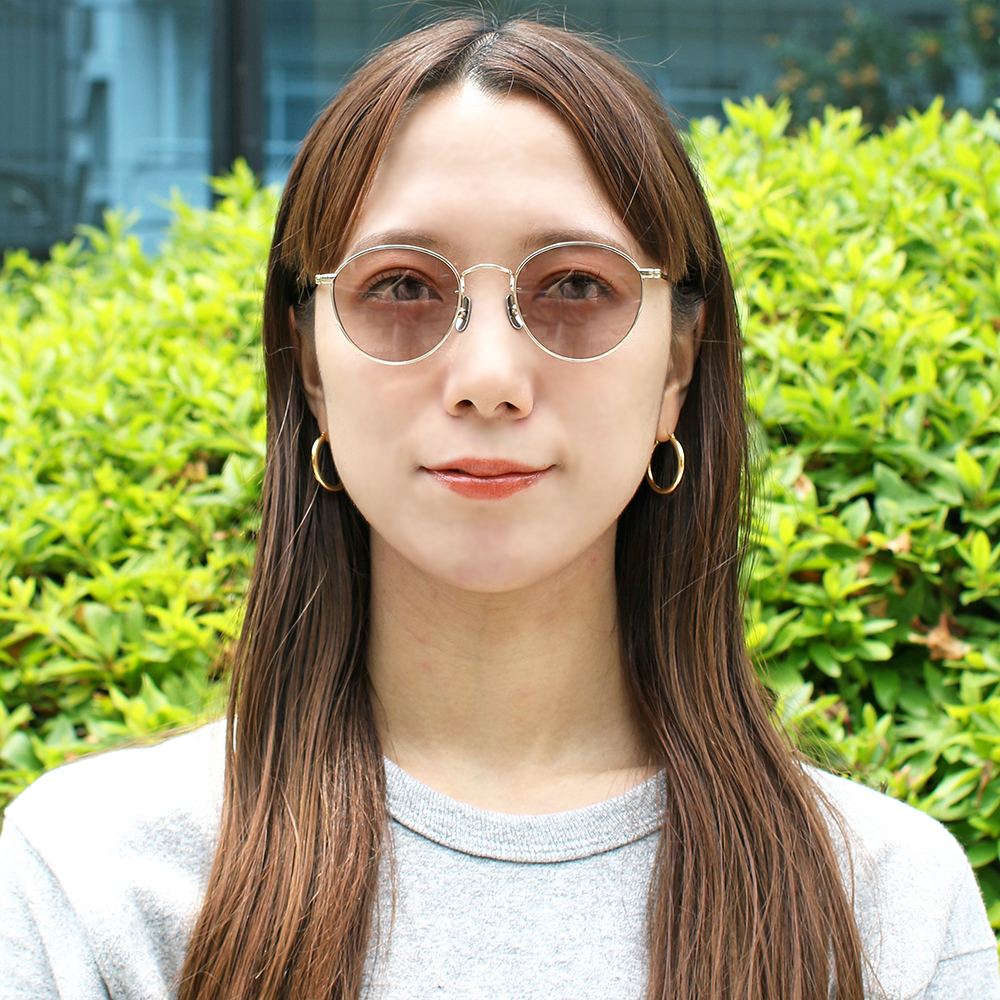 BLANC.. | 【BLANC..】BM007Li GOLD-OFF WHITE/M.BRN サングラス