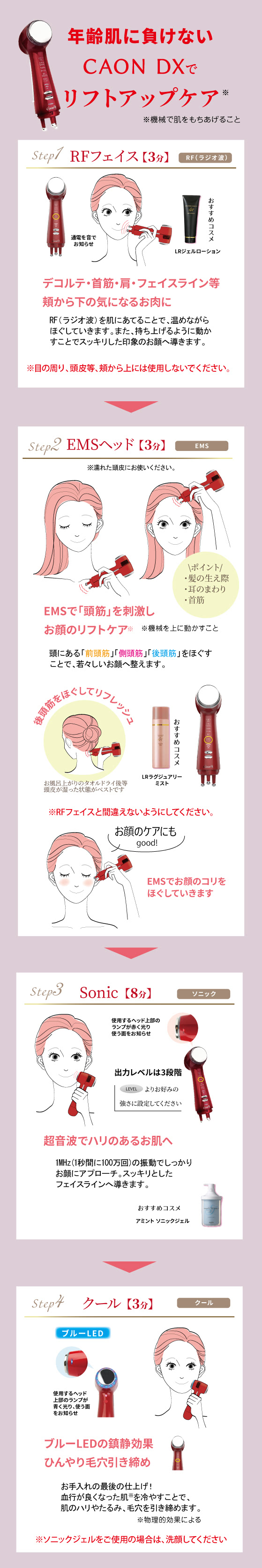 美と健康のエステ ラヴィール オンラインショップ / REFINE CAON DX