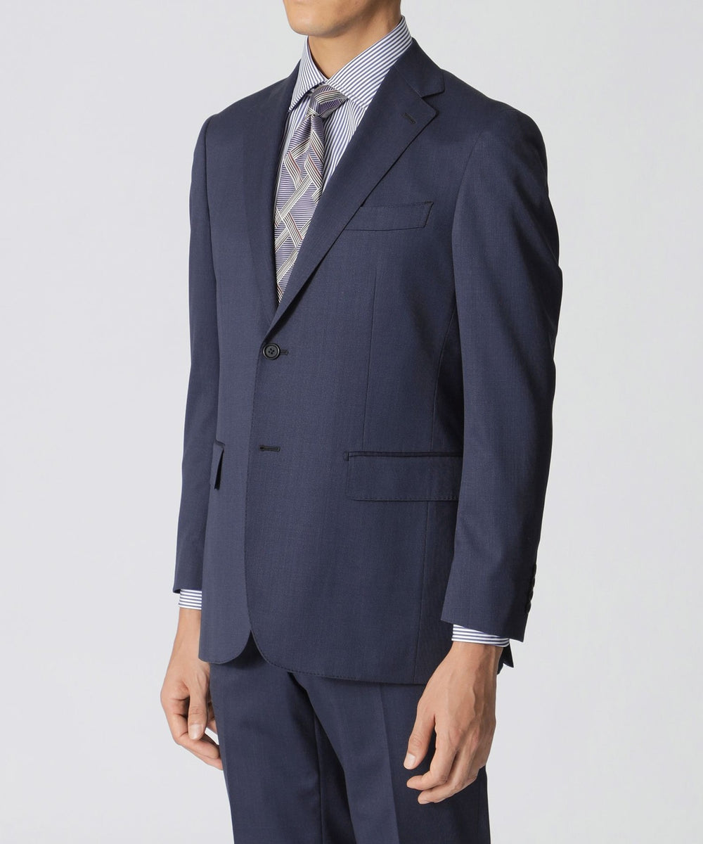 GLOBAL MODEL」Adjustable Fit ピンチェックハイストレッチスーツ